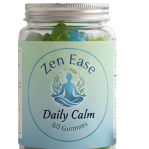 Home zen ease calm & relax formula gummies (1 bottle x 60 gummies)