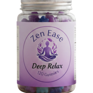 Home zen ease calm & relax formula gummies (1 bottles x 30 gummies & 1 bottles x 60 gummies)